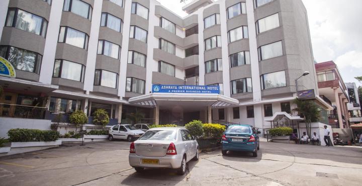 Ashraya International Hotel Bangalore Eksteriør bilde